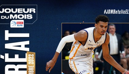  文班亚马当选月最佳新秀，场均22+11+3盖帽